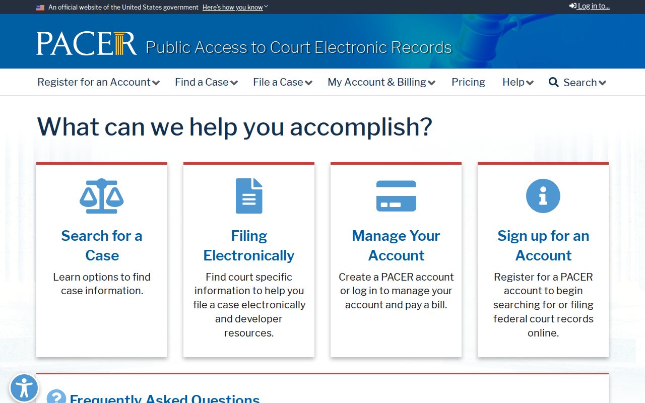 Harris County arrest warrant research and federal PACER access