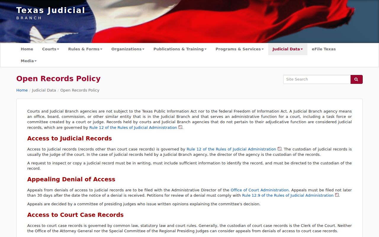 Harris County arrest warrant court record access rules